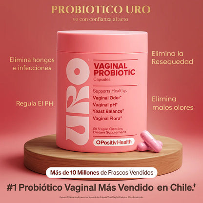 URO PROBIÓTICOS VAGINALES 60 CAPSULAS