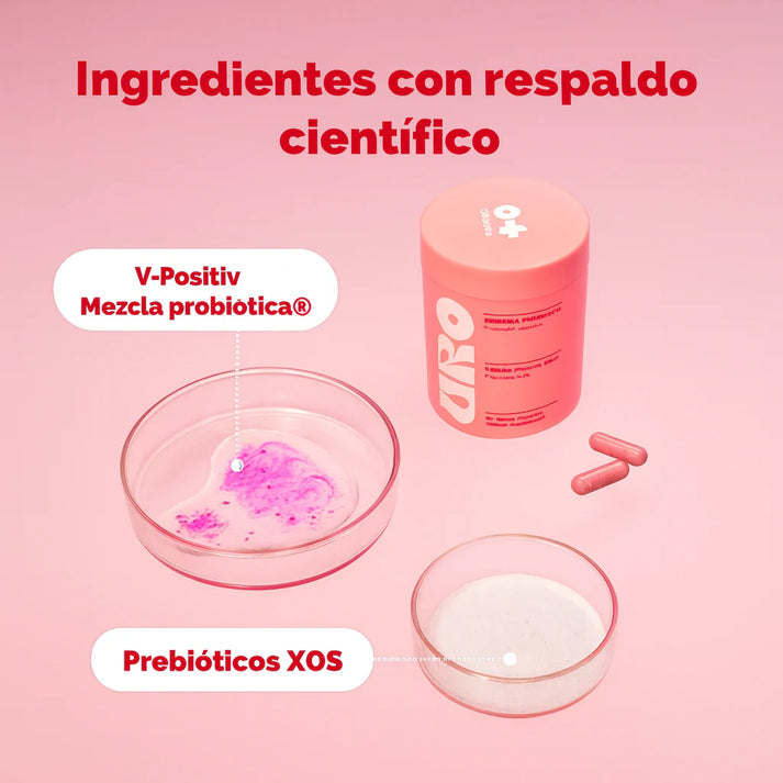 URO PROBIÓTICOS VAGINALES 60 CAPSULAS